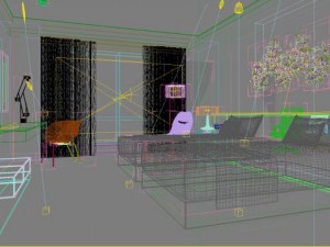guest room 008 3D Model