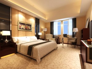 guest room 002 Modello 3D
