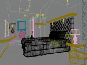 guest room 003 3D Model