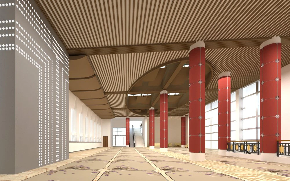lobby 058 3D Model .c4d .max .obj .3ds .fbx .stl .blend 