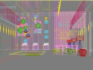 lobby 052 3D Model