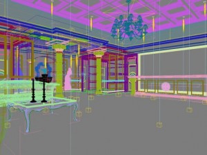 lobby 032 Modello 3D