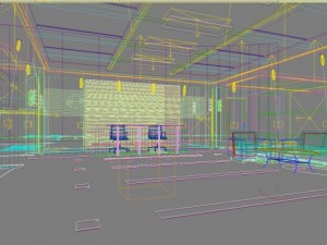 lobby 040 3D 모델