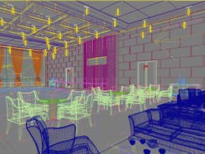 lobby 010 Modèle 3D