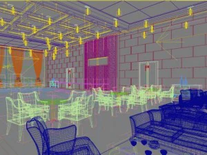 lobby 010 3D Model