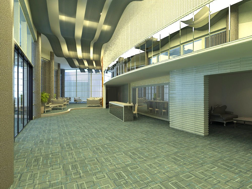 lobby 029 3D Model .c4d .max .obj .3ds .fbx .stl .blend 