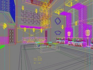 lobby 008 3D 모델