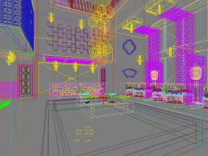 lobby 008 3D Model