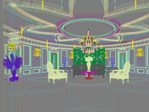 lobby 005 3D Model