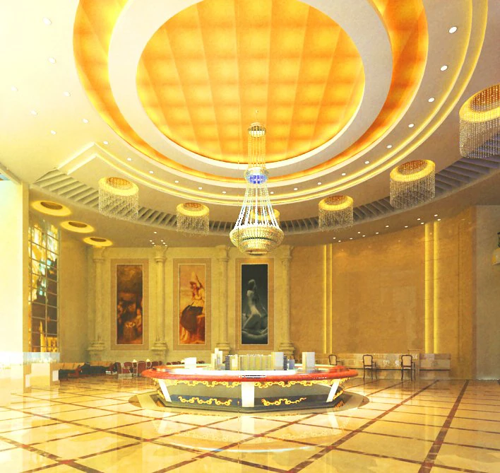 lobby 039 3D Model .c4d .max .obj .3ds .fbx .stl .blend 