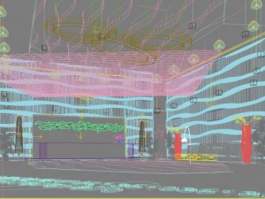 lobby 016 3D Model