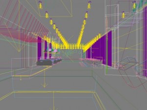 lobby 011 3D Model