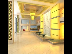 lobby 024 3Dモデル