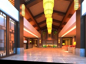 大厅 042 3D 模型