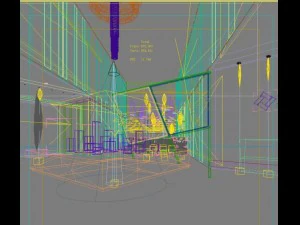 lobby 047 3D Model