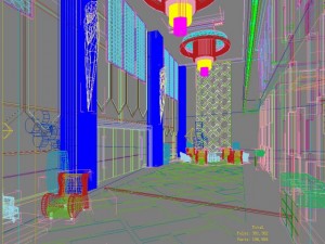 lobby 021 Model 3D