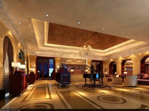 lobby 003 Model 3D