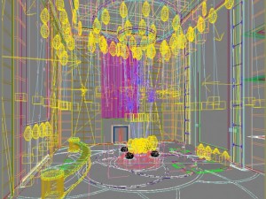 lobby 034 Model 3D