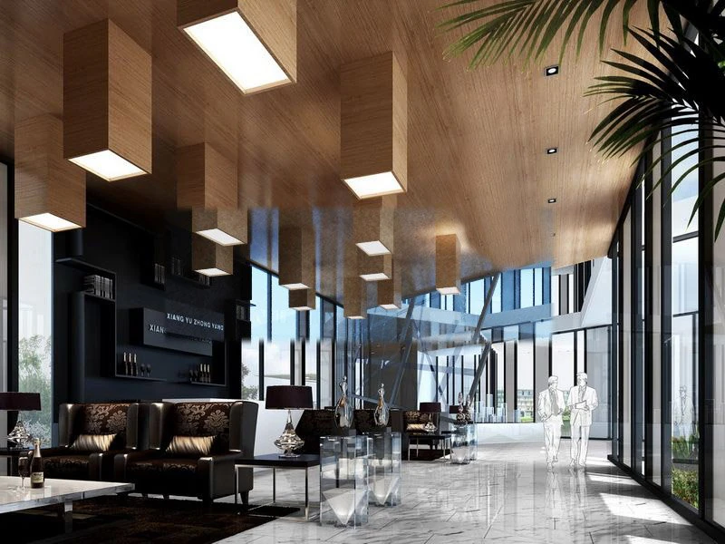 lobby 046 3D Model .c4d .max .obj .3ds .fbx .stl .blend 