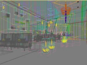 lobby 046 3D Model
