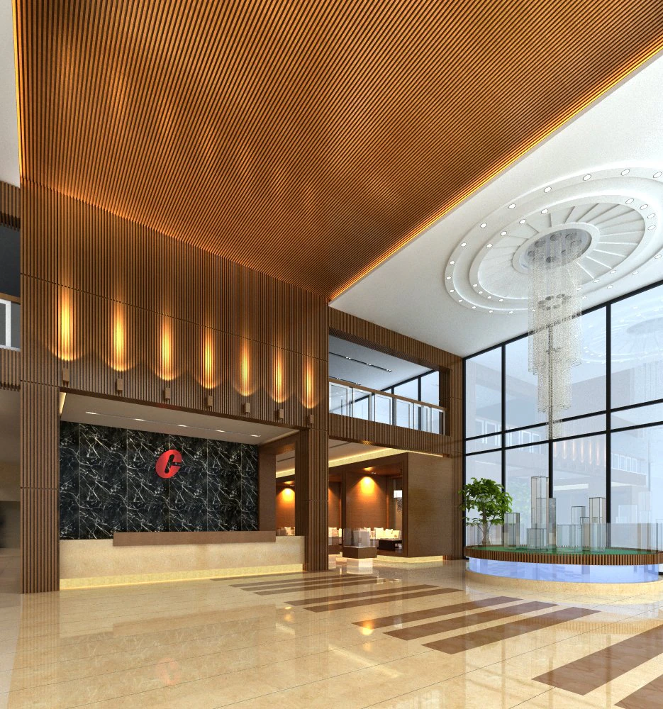 lobby 048 3D Model .c4d .max .obj .3ds .fbx .stl .blend 