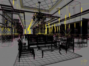 lobby 043 3D Модель