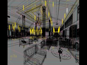 lobby 030 3D Модель