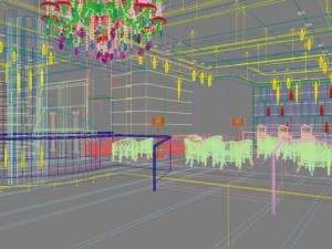 lobby 009 Model 3D