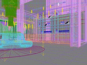 lobby 051 Modello 3D