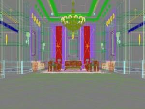 lobby 056 3D 모델