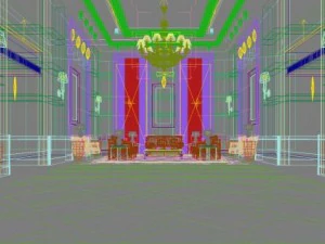 lobby 056 3D Model