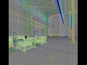 lobby 014 Modello 3D