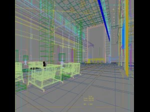 lobby 014 3D Model
