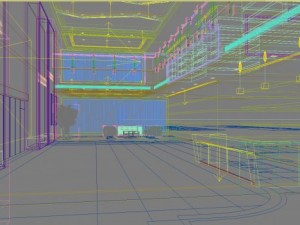lobby 013 Modello 3D
