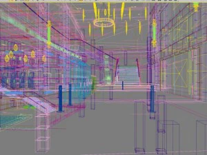 lobby 057 3D Model