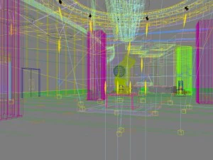 lobby 019 3D Model