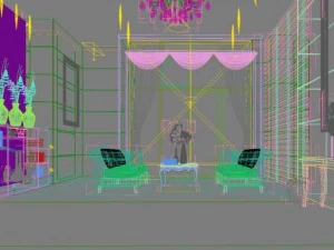 lobby 085 3D Model
