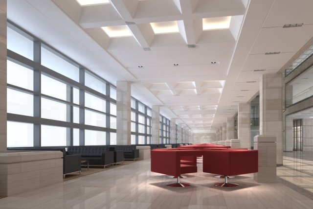 lobby 099 Modello 3D .c4d .max .obj .3ds .fbx .stl .blend 