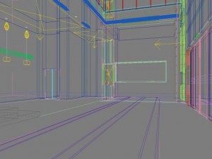 lobby 095 Model 3D