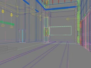 lobby 095 3D Model