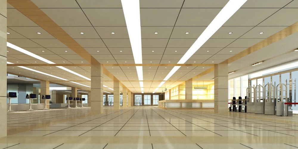 lobby 104 3D Model .c4d .max .obj .3ds .fbx .stl .blend 