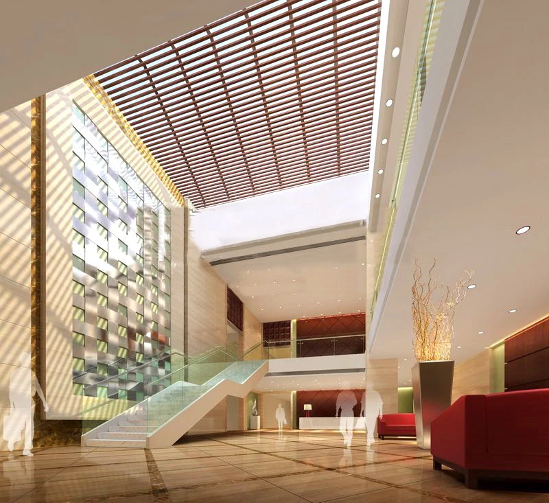 lobby 109 3D Model .c4d .max .obj .3ds .fbx .stl .blend 