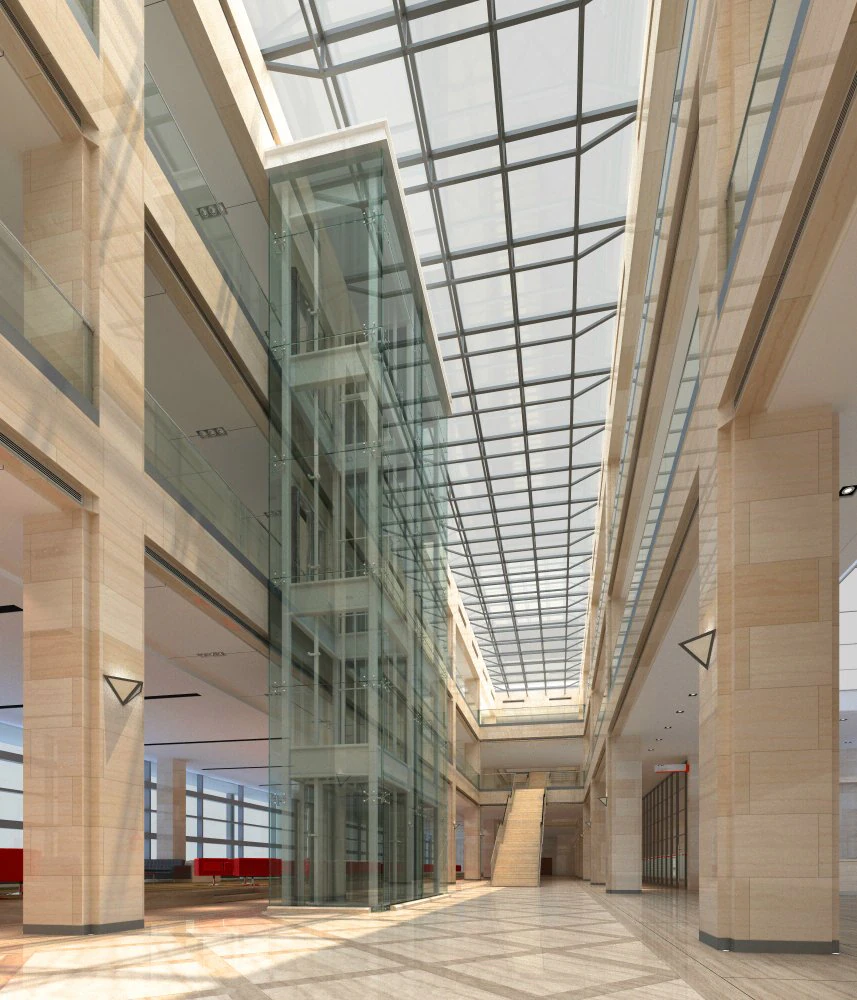 lobby 107 3D Model .c4d .max .obj .3ds .fbx .stl .blend