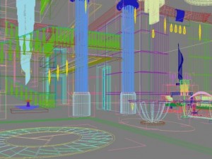 lobby 111 Modello 3D