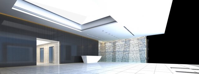 lobby 075 3Dモデル .c4d .max .obj .3ds .fbx .stl .blend 
