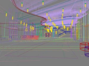 lobby 071 3D Model