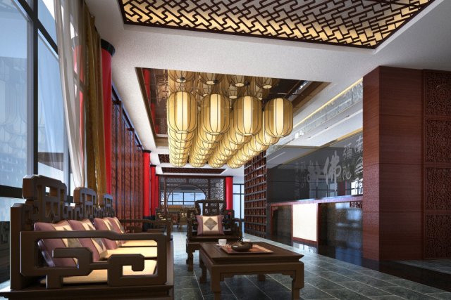 lobby 088 3Dモデル .c4d .max .obj .3ds .fbx .stl .blend 