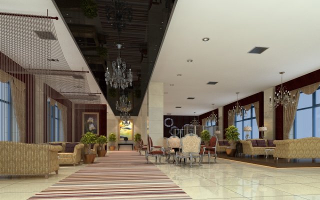 lobby 086 3D Model .c4d .max .obj .3ds .fbx .stl .blend 