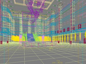 lobby 098 Model 3D