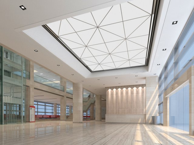 lobby 097 3D Модель .c4d .max .obj .3ds .fbx .stl .blend 